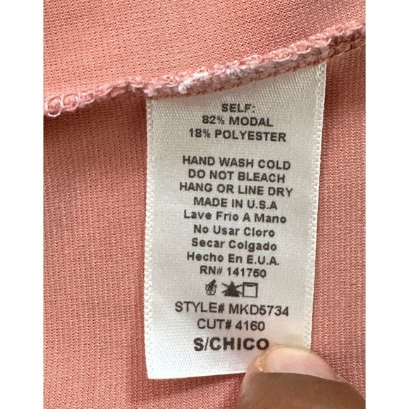 Orange Creek Casual Short Sleeve Scoop Neck Dress - Picture 6 of 11